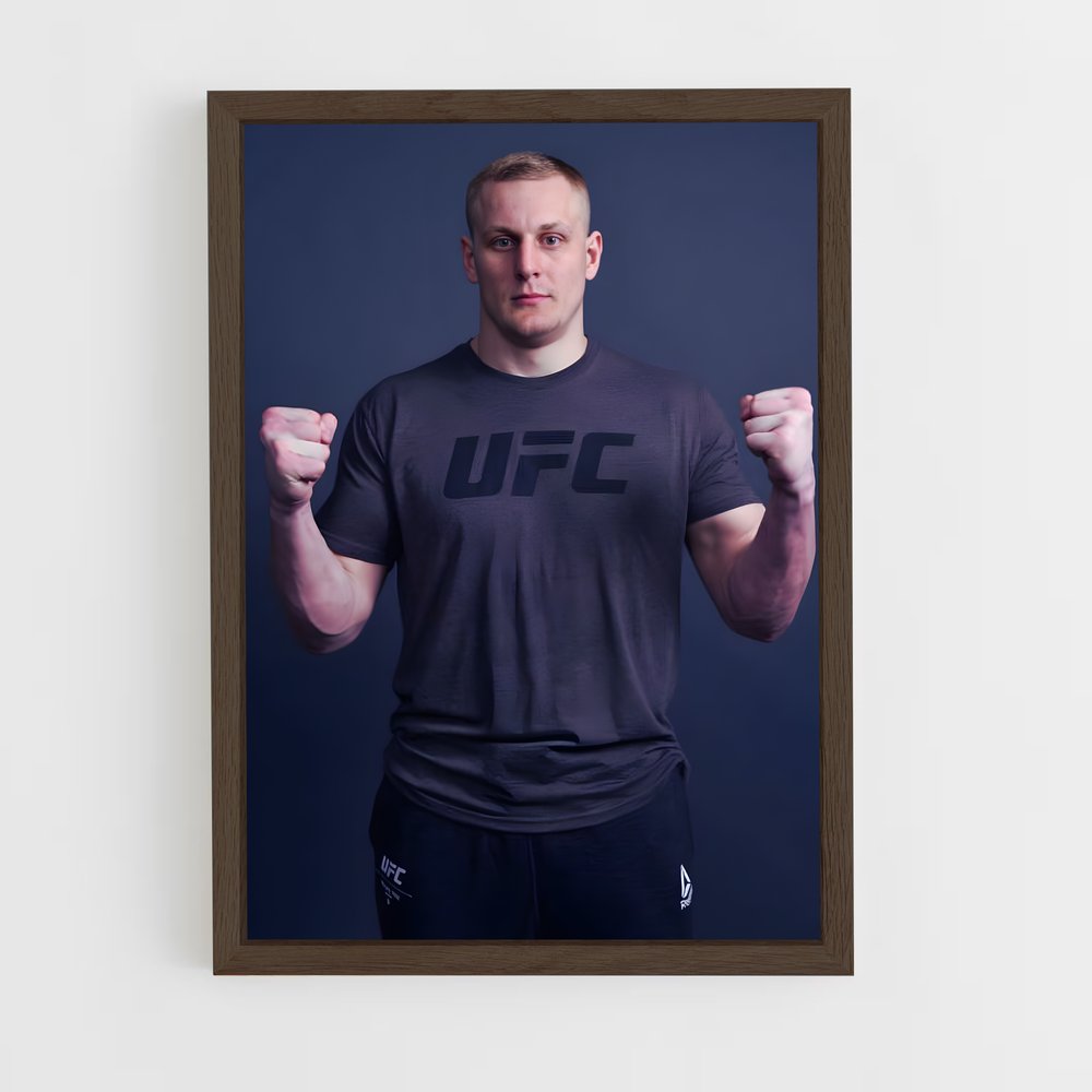 Poster Octogone en Flammes – affiche MMA (vue 5)